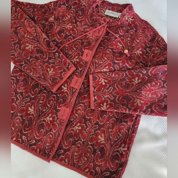 Flashback Jacket western Tapestry Red Patterned - Picture 13 of 15